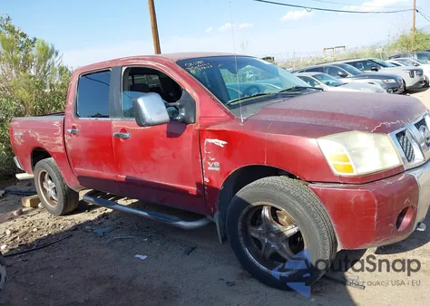 2004 Nissan Titan Se from USA, damaged, VIN 1N6AA07B94N520633